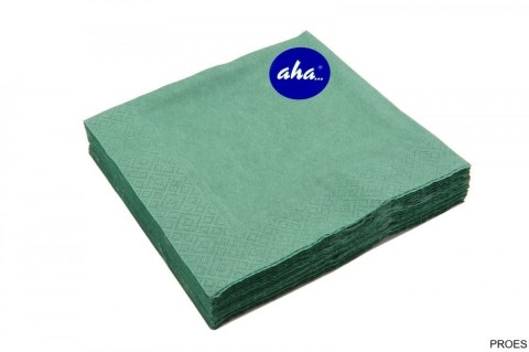 Serwetki AHA zielone 33x33cm, 20sztuk Serwetki AHA zielone 33x33cm, 20sztuk