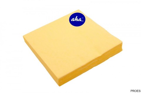 Serwetki AHA żółte 33x33cm, 20sztuk Serwetki AHA żółte 33x33cm, 20sztuk
