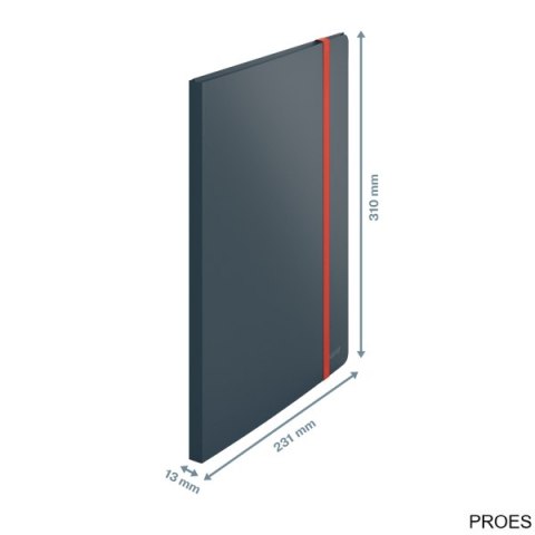 Album ofertowy Leitz Cosy, poszerzony, PP, szary 46700089 Album ofertowy Leitz Cosy, poszerzony, PP, szary 46700089
