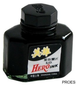 Atrament HERO, czarny, pojemność 50 ml 160-1001