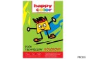 Blok techniczny kolorowy A4, 170g, 10 ark, Happy Color HA 3550 2030-09