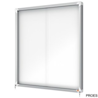 Gablota magnetyczna zewnętrzna Nobo Premium Plus 12xA4 (drzwiczki przesówne) 1902570