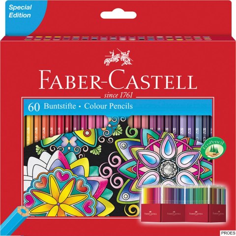 Kredki ZAMEK 60kol 111260FC FABER CASTELL Kredki ZAMEK 60kol 111260FC FABER CASTELL