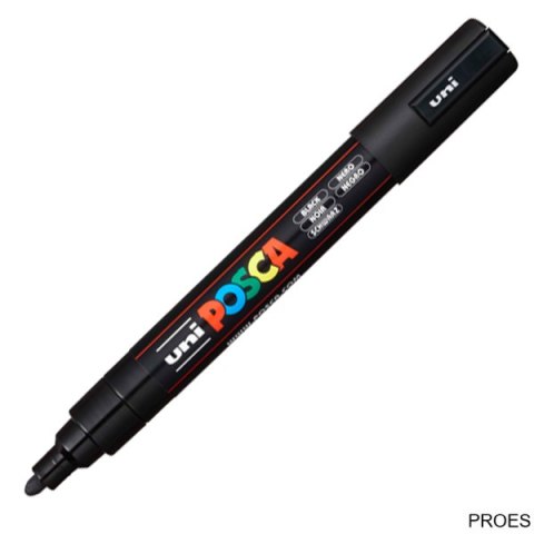 Marker PC-5M czarny POSCA UNI 138427