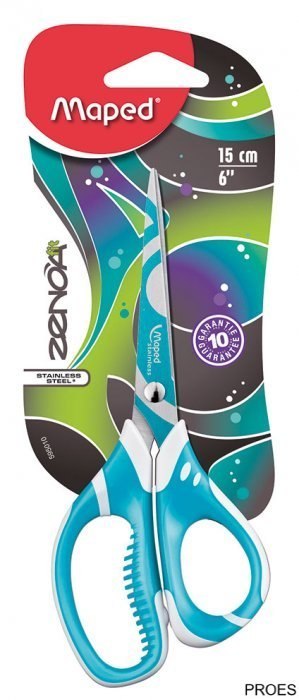 Nożyczki Zenoa Fit 15cm Blister 595010 MAPED