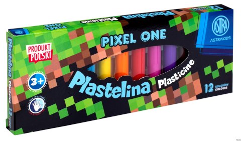 Plastelina Pixel One 12 kolorów ASTRA, 303221005 Plastelina Pixel One 12 kolorów ASTRA, 303221005