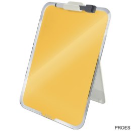Szklana tabliczka na biurko Leitz Cosy, żółty 39470019