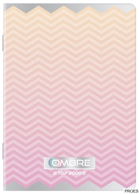 Zeszyt_A5 60k, linia z marginesem, TOP 2000, OMBRE POWDER 400122089 Zeszyt_A5 60k, linia z marginesem, TOP 2000, OMBRE POWDER 400122089