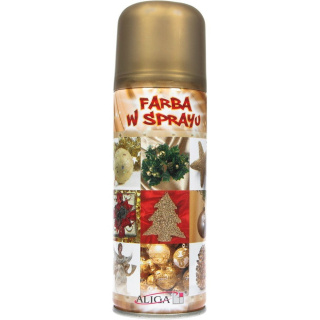Farba w sprayu 250ml złota FX100 BREWIS
