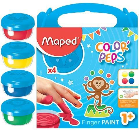 Farby COLORPEPS do malowania palcami 812510 MAPED Farby COLORPEPS do malowania palcami 812510 MAPED