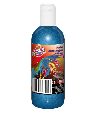 Farby plakatowe metaliczna 250ml.niebieska OTOCKI (X) Farby plakatowe metaliczna 250ml.niebieska OTOCKI (X)