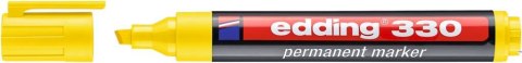 Marker EDDING permanentny ścięta końcówka 1-5mm żółty 330/005/z ed Marker EDDING permanentny ścięta końcówka 1-5mm żółty 330/005/z ed