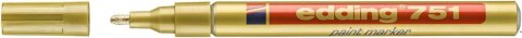 Marker lakierowy 1-2mm 751 złoty EDD Marker lakierowy 1-2mm 751 złoty EDD