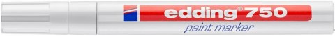 Marker lakierowy 2-4mm 750 biały EDDING Marker lakierowy 2-4mm 750 biały EDDING