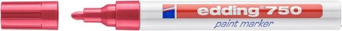 Marker lakierowy 2-4mm 750 czerwony EDDING końcówka okrągła Marker lakierowy 2-4mm 750 czerwony EDDING końcówka okrągła