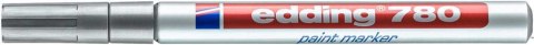 Marker olej.780 0.8mm srebr.EDIN EDDING końcówka okrągła Marker olej.780 0.8mm srebr.EDIN EDDING końcówka okrągła