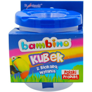 Pojemnik na wodę-kubek niekapek BAMBINO STANDARD *1642