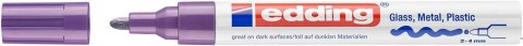 Marker EDDING lakier 2-4mm fioletowy 750/008/FED Marker EDDING lakier 2-4mm fioletowy 750/008/FED