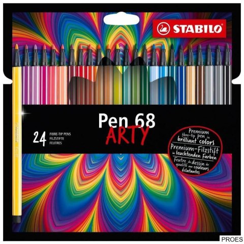 Cienkopis Pen 68 etui 24 szt. ARTY 6824-1-20 STABILO