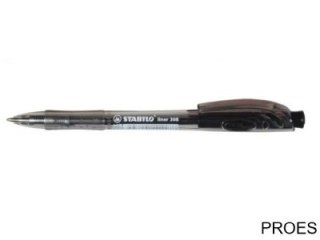Długopis LINER aut. czarny F308/46 STABILO