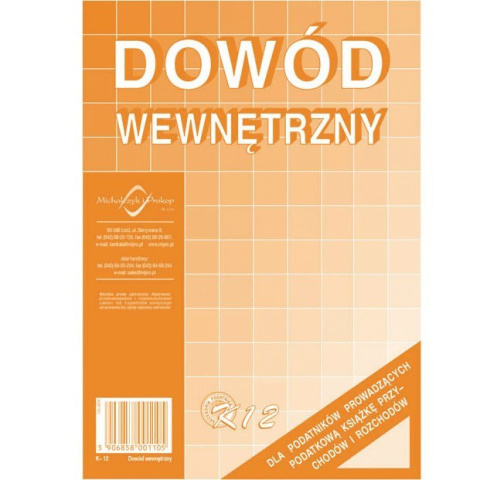 K12 Dowód wewnętrzny A5 Michalczyk i Prokop