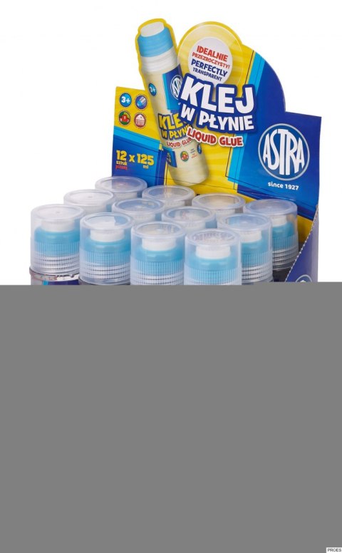 Klej w płynie transparentny 125 ml ASTRA, 401117002 Klej w płynie transparentny 125 ml ASTRA, 401117002