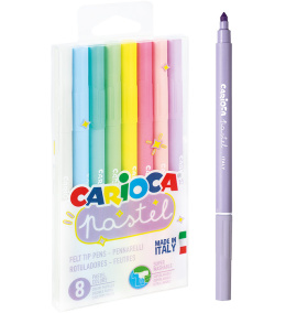 Pisaki Pastelowe CARIOCA 8 kolorów (43032) 160-2228 (X)
