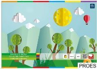Zeszyt papierów kolorowych A5 GARWOLIN