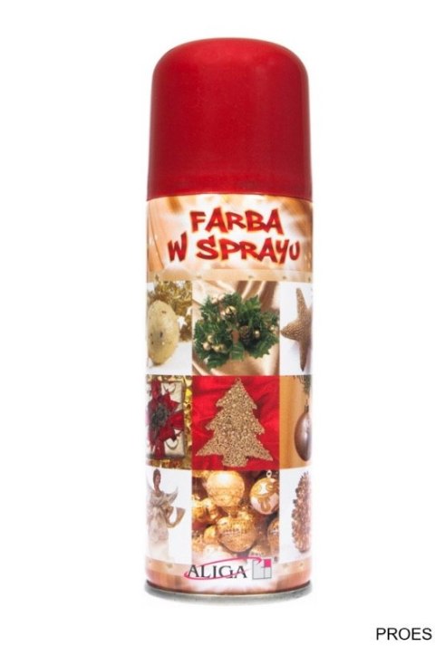 Farba w sprayu FS-100 czerwona ALIGA (X) Farba w sprayu FS-100 czerwona ALIGA (X)
