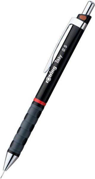Ołówek automatyczny 0,5mm czarny TIKKY III ROTRING, 1904695