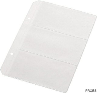 Koszulka na 6 wizytówek (10) 0311-0001-00 0311-0001-00 PANTA PLAST