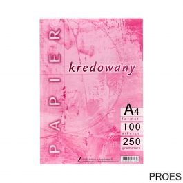 Papier kredowy A4 250g (100 arkuszy) KRESKA