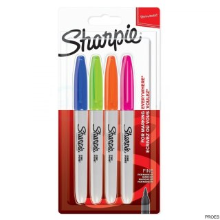 Markery permanentny SHARPIE FINE FUN 4szt.-zestaw 2065403