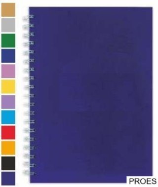 Brulion na spirali B5 120k 80g.kratka T.O z przekładkami TT6920 TADEO