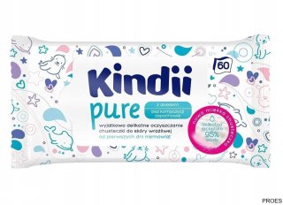Chusteczki dla dzieci KINDII pure 60szt., 1op