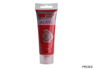 Farba akrylowa 75ml, ciemnoczerwony, Happy Color HA 7370 0075-26