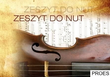 Zeszyt do nut A5 16k KRESKA