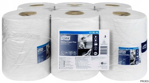 Ręcznik w roli Tork centralnego dozowania maxi, 2 warstwy, kolor biały, celuloza z makulaturą, długość 125 m. system M2 130044 Ręcznik w roli Tork centralnego dozowania maxi, 2 warstwy, kolor biały, celuloza z makulaturą, długość 125 m. system M2 130044
