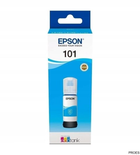 Tusz EPSON 101C (C13T03V24A) niebieski 70 ml (X)