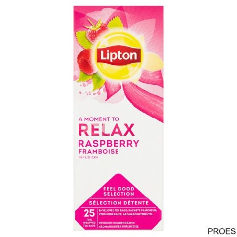 Herbata LIPTON CLASSIC RASPBERRY/malina 25kopert (X)