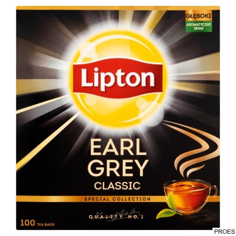 Herbata LIPTON EARL GREY 100 torebek