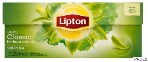 Herbata LIPTON GREEN CLASSIC 25 torebek