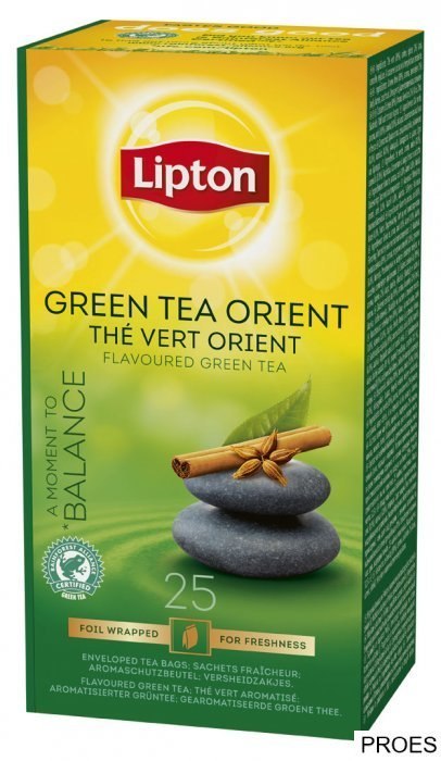 Herbata LIPTON BALANCE Green Tea Orient (25 kopert fol.)