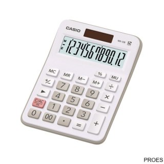 Kalkulator CASIO MX-12B-WE biały