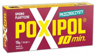 Klej POXIPOL 16g/14ml przezroczysty
