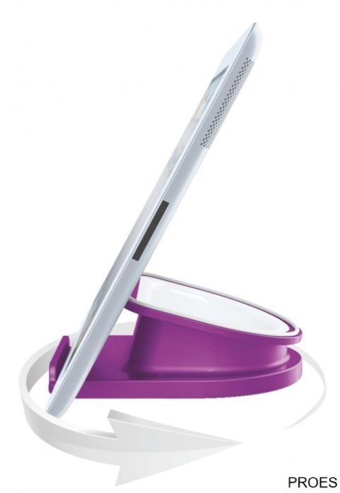 Podstawka obrotowa pod iPad/tablet fioletowa LEITZ COMPLETE 62741062