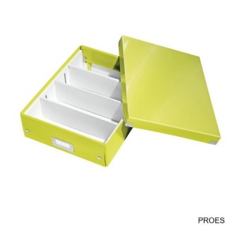 Pudełko z przegródkami LEITZ C&S duże zielone 60580064 (X) (X)