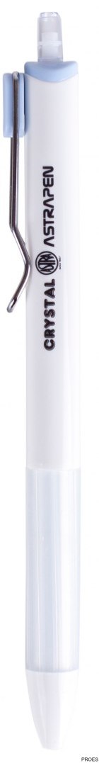 Długopis automatyczny Astra Pen Crystal white 201120004 Długopis automatyczny Astra Pen Crystal white 201120004