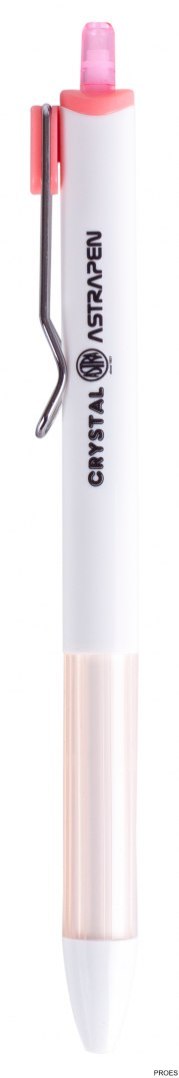 Długopis automatyczny Astra Pen Crystal white 201120004 Długopis automatyczny Astra Pen Crystal white 201120004