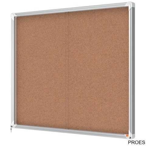 Gablota korkowa Nobo Premium Plus 15xA4 (drzwiczki przesówne) 1915332 Gablota korkowa Nobo Premium Plus 15xA4 (drzwiczki przesówne) 1915332